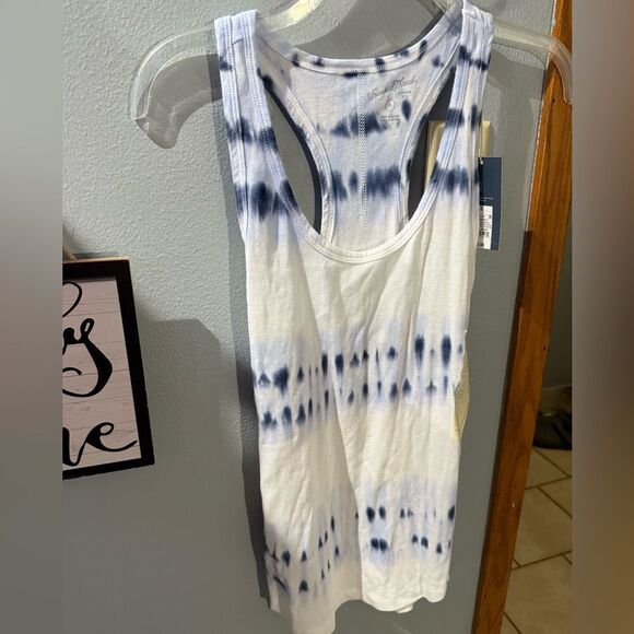 Univeral Thread Razorback Blue Tie Dye Tank Top NWT Size S - Picture 4 of 5